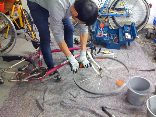 kaputtes fahrrad spenden