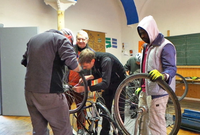 Mobile Fahrradwerkstatt