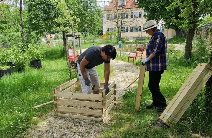 Komposter bauen